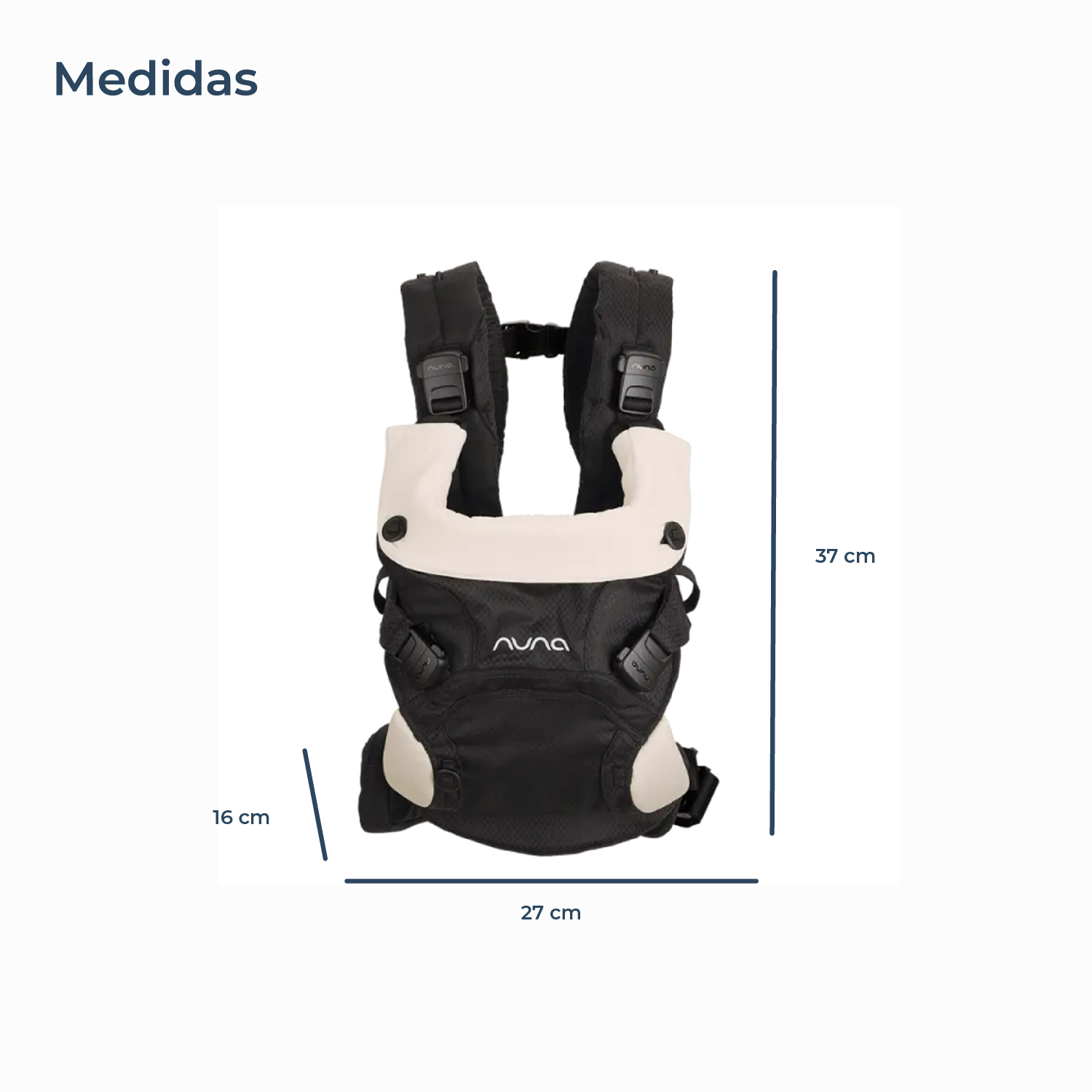 Carrier Cudl Clik Caviar Nuna