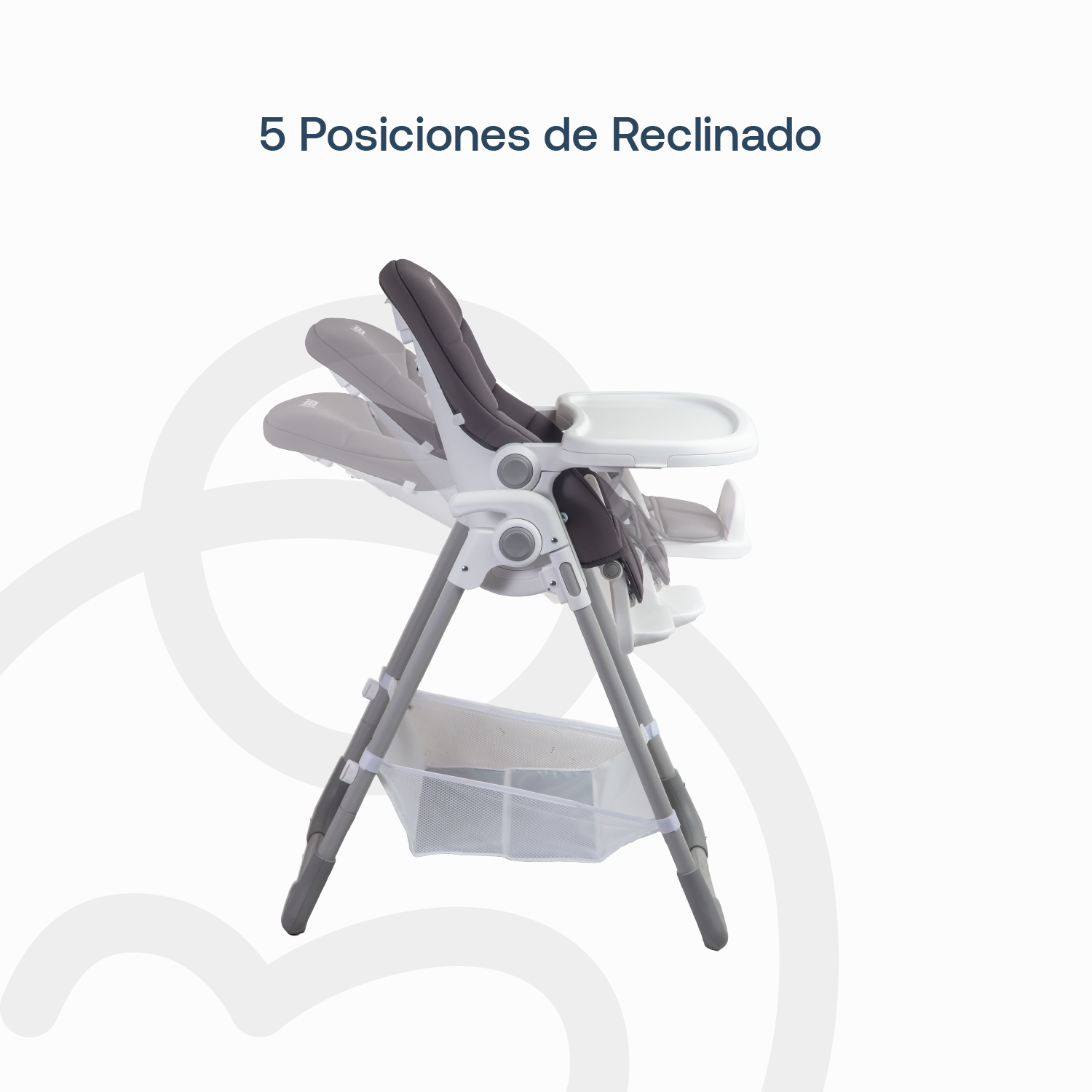 Silla de Comer Snack LX Gris