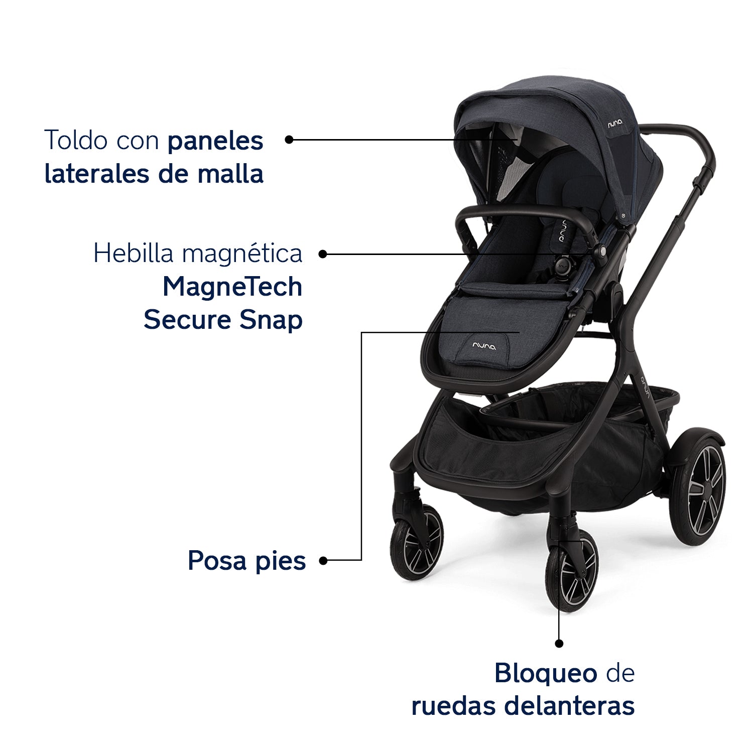 Coche de Paseo Demi Grow Ocean