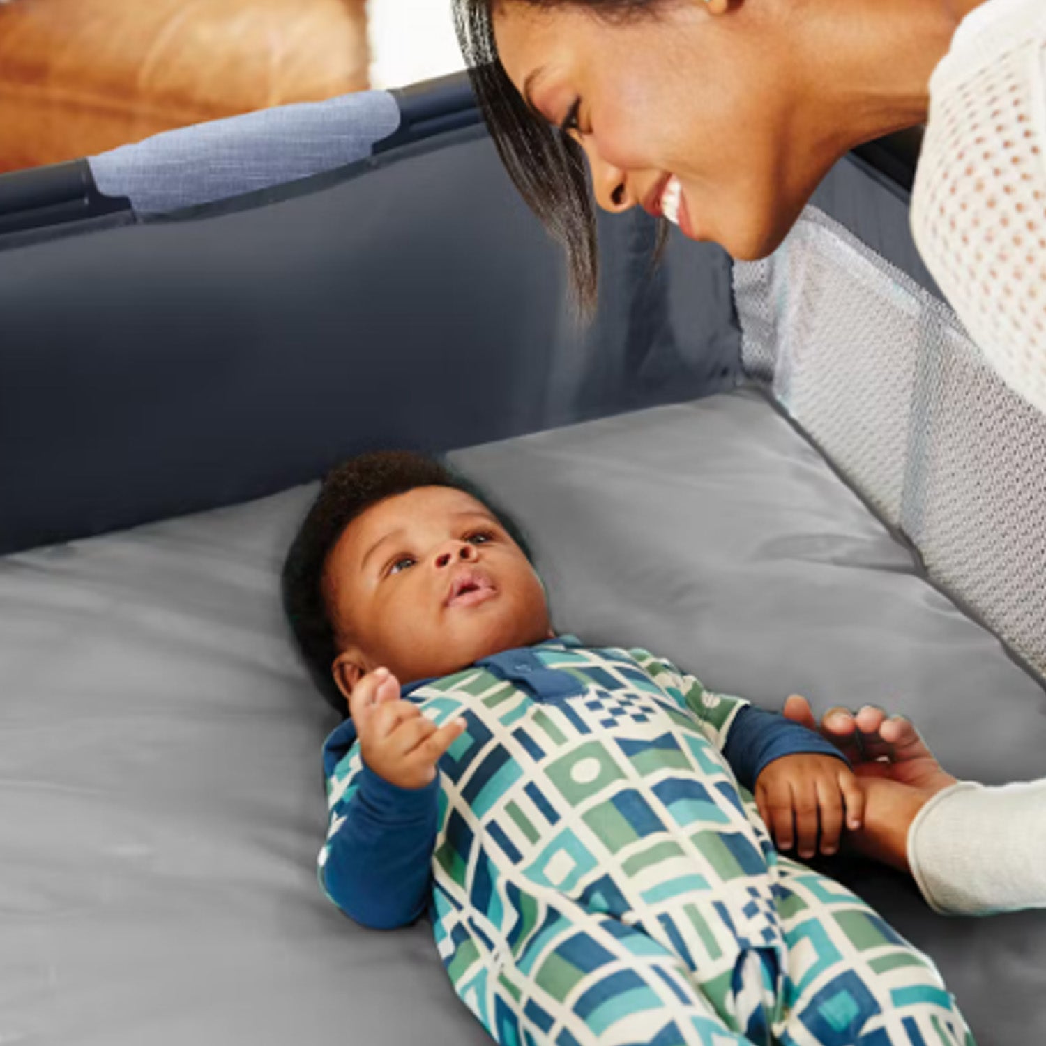 Cuna Corral Pack and Play Simple Solutions Playard Negro