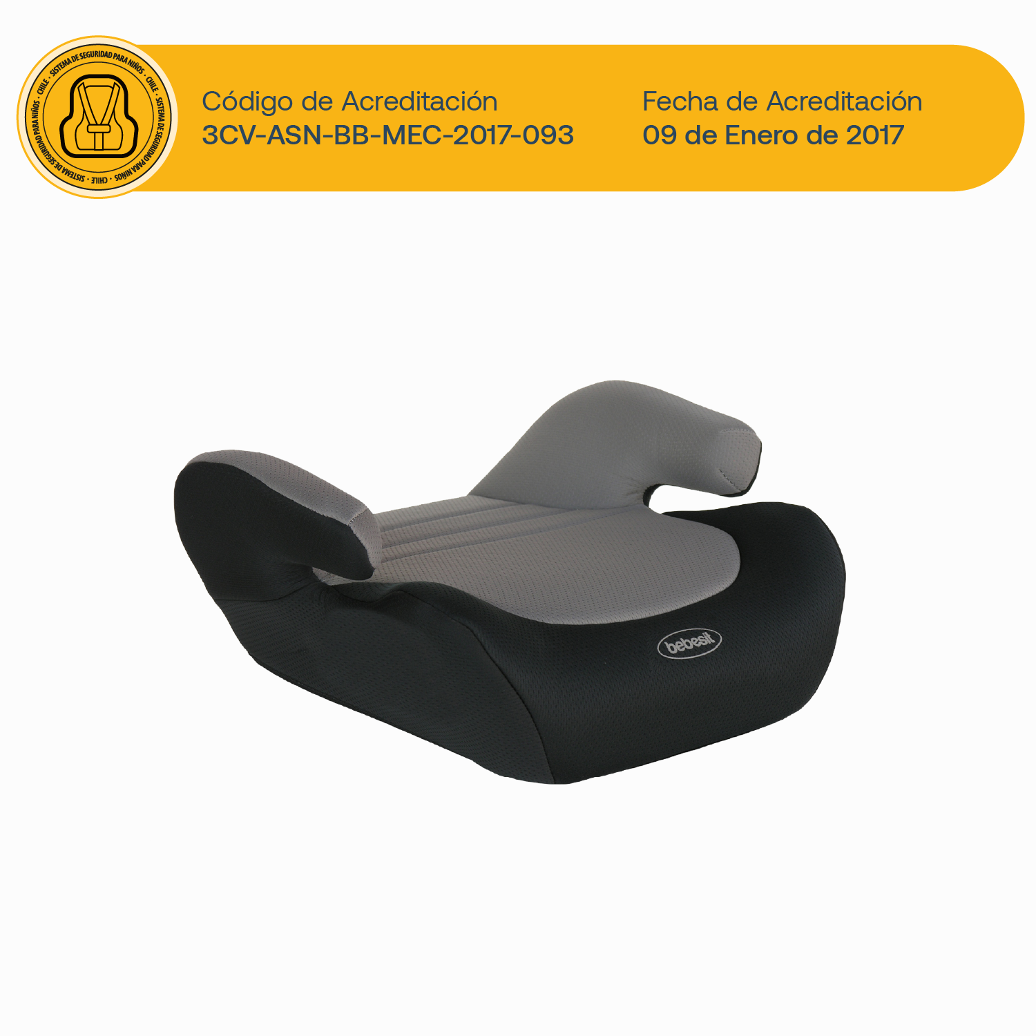 Alzador Booster Gris Bebesit