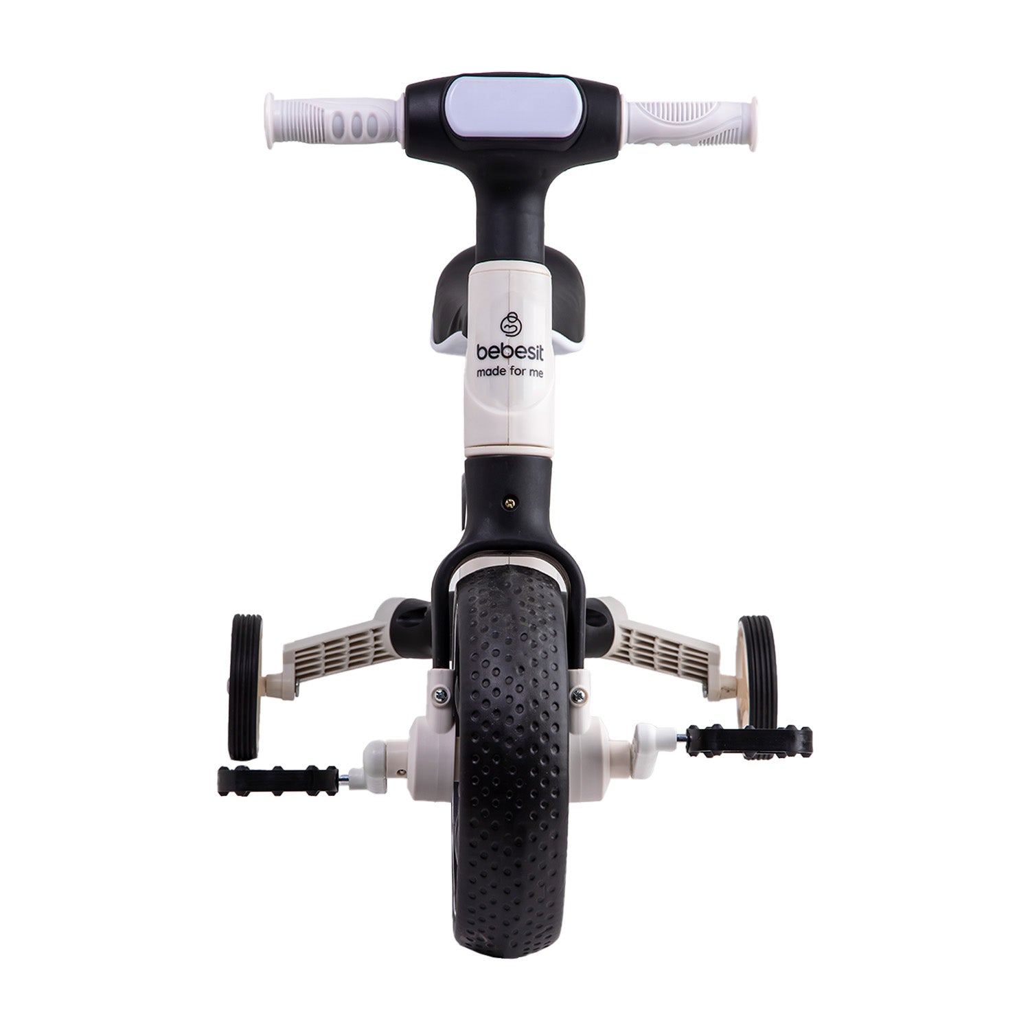 Triciclo Bicicleta Aprendizaje Pedales 2 en 1 XT05 Blanco