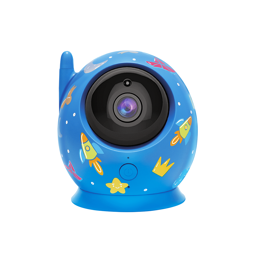 Monitor Soymomo Lite Pantalla 4.3 Visión Nocturna Colores Azul