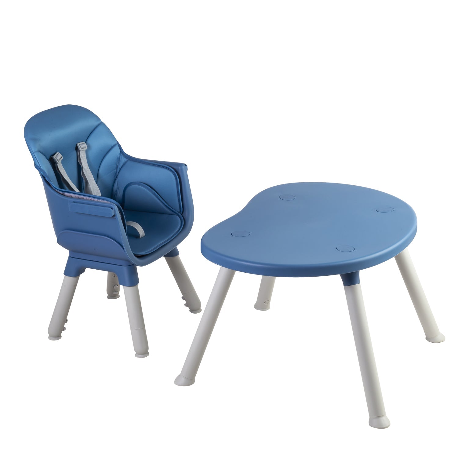 Silla de Comer Baby Desk 4 en 1 Azul Bebesit