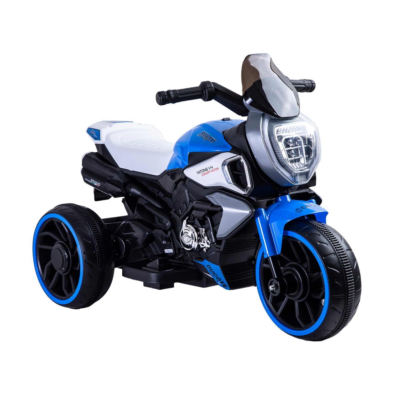 Moto 3 Ruedas Trimoto Bolt Azul Bebesit