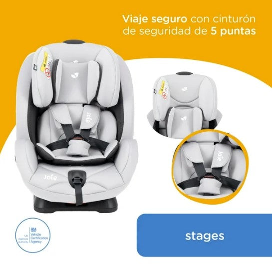 Silla de Auto Convertible Stages Gray Joie