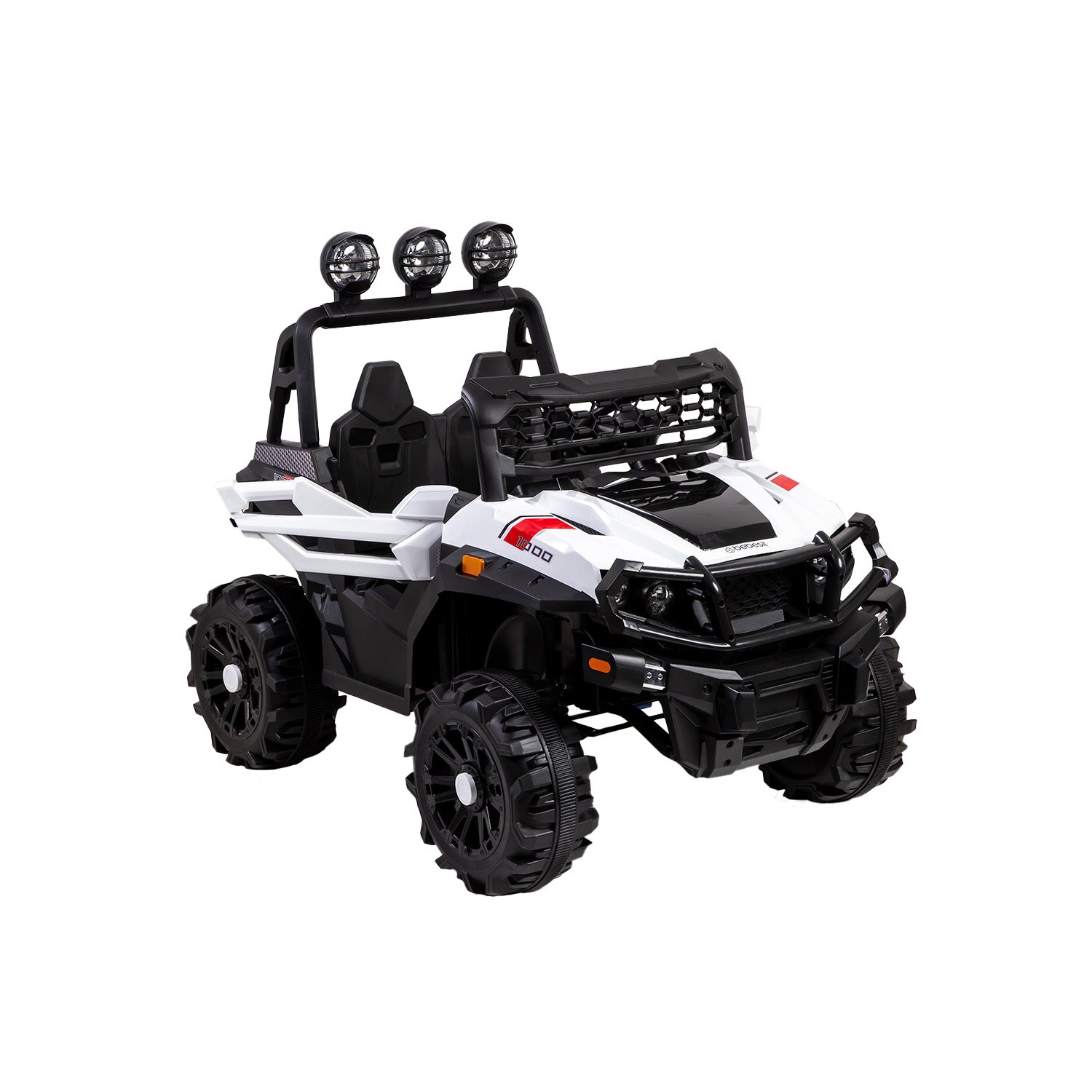 Camioneta Eléctrica SUV todo terreno Explorer Blanco Bebesit