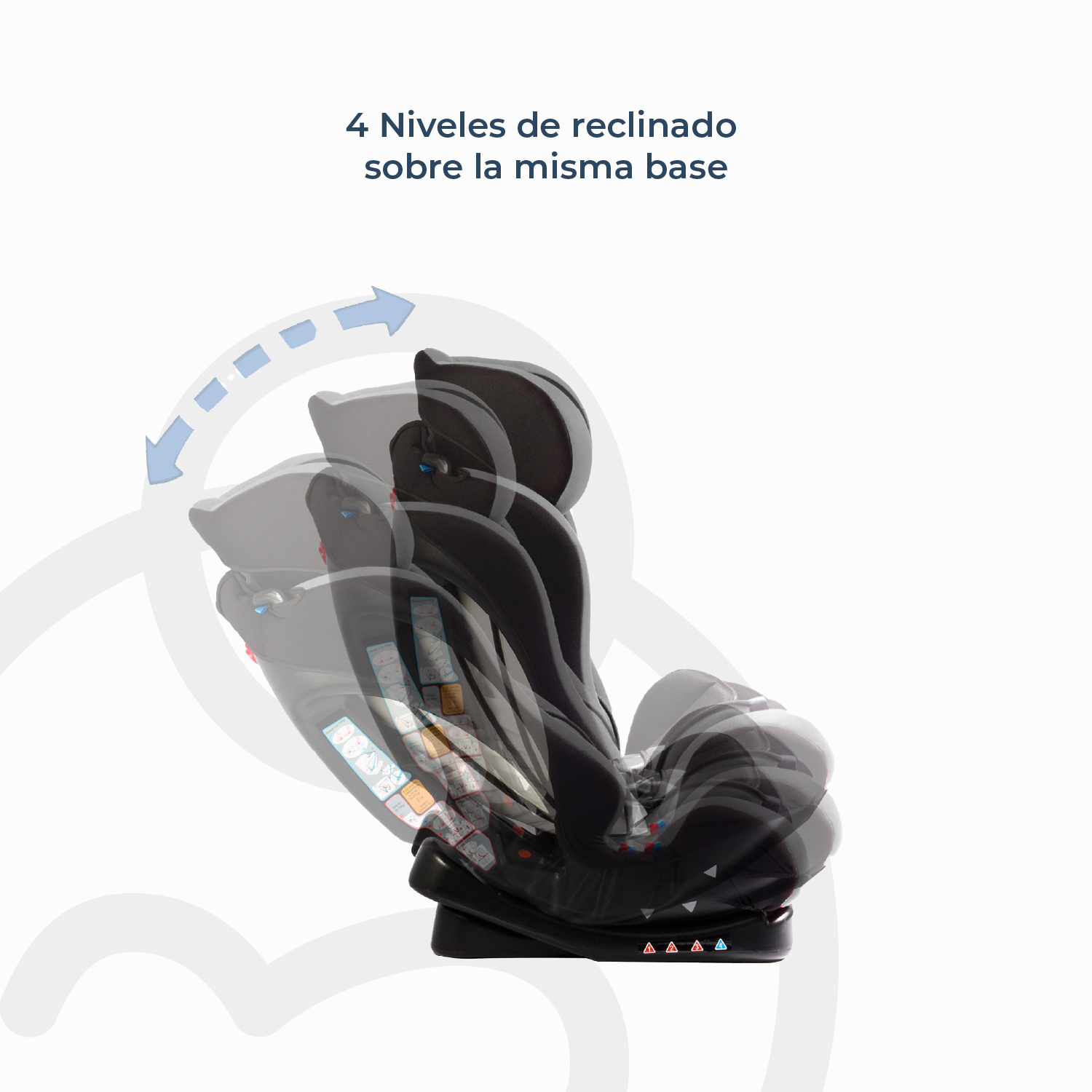 Silla de Auto Convertible Orbit Gris