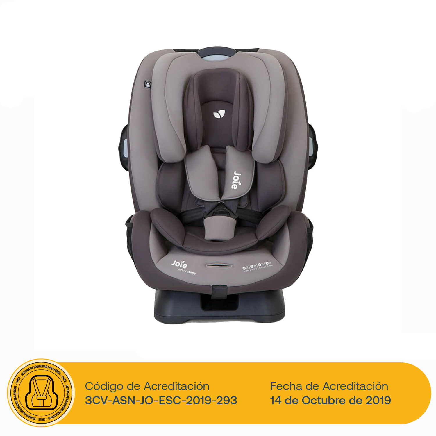 Silla de Auto Convertible Every Stage Dark Pewter