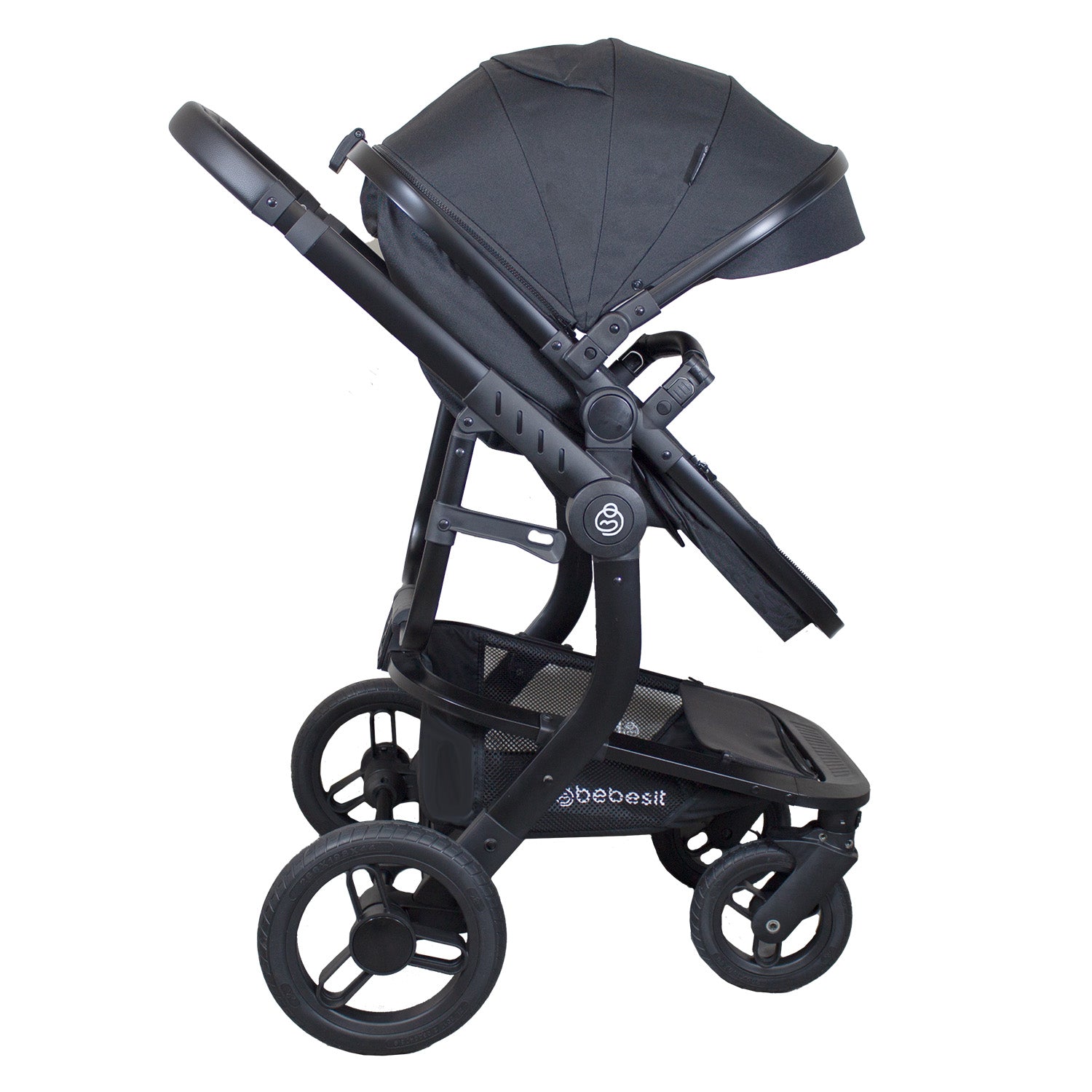 Coche Cuna travel system Taurus Negro