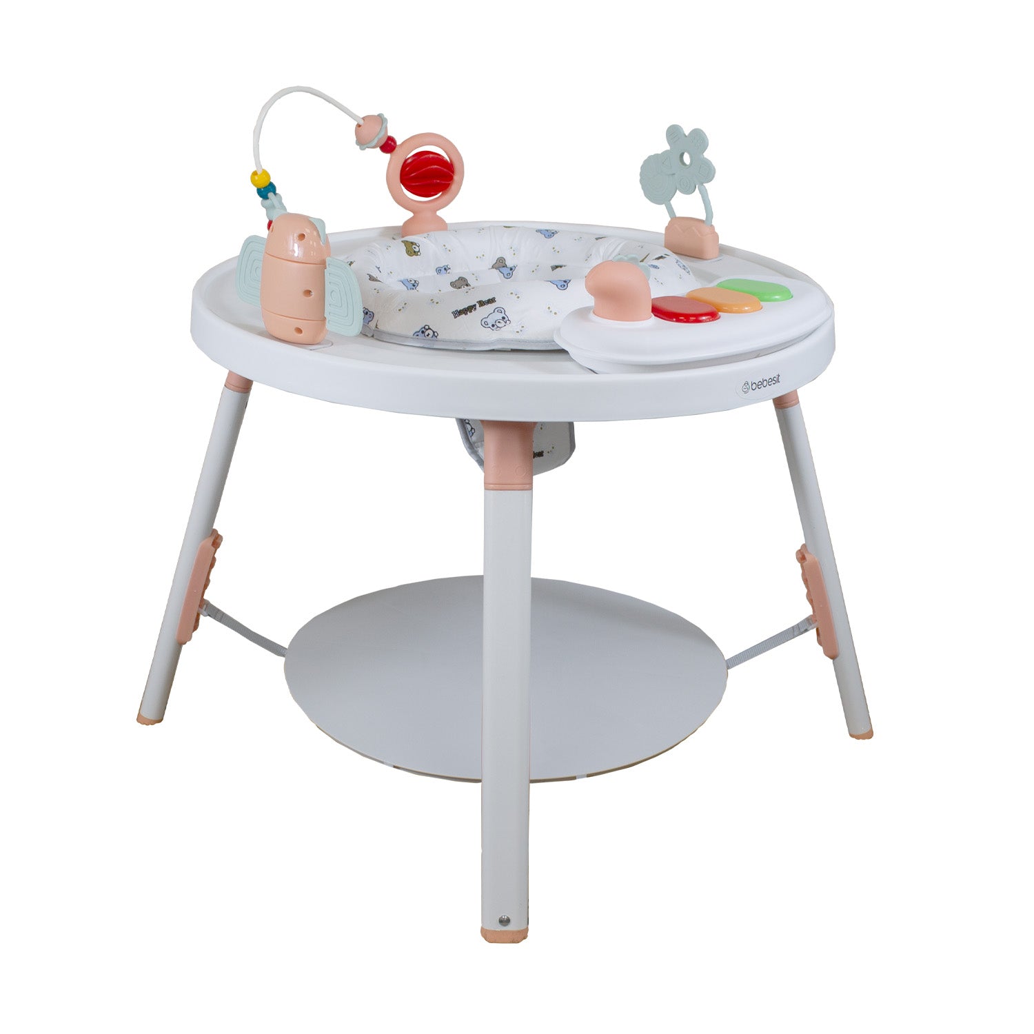 Centro de Actividad 2 en 1 Smart & Bounce Rosa Coral Bebesit