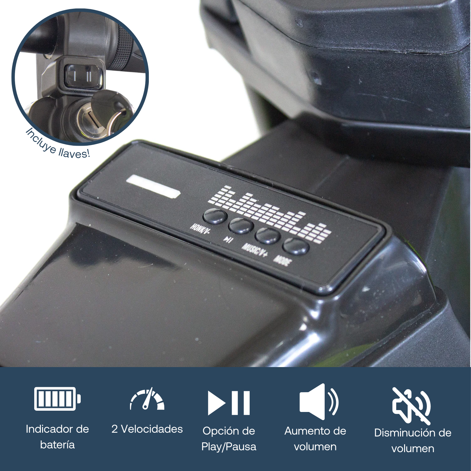 Moto Eléctrica Minicross 24V Niños y Niñas Infantil Verde