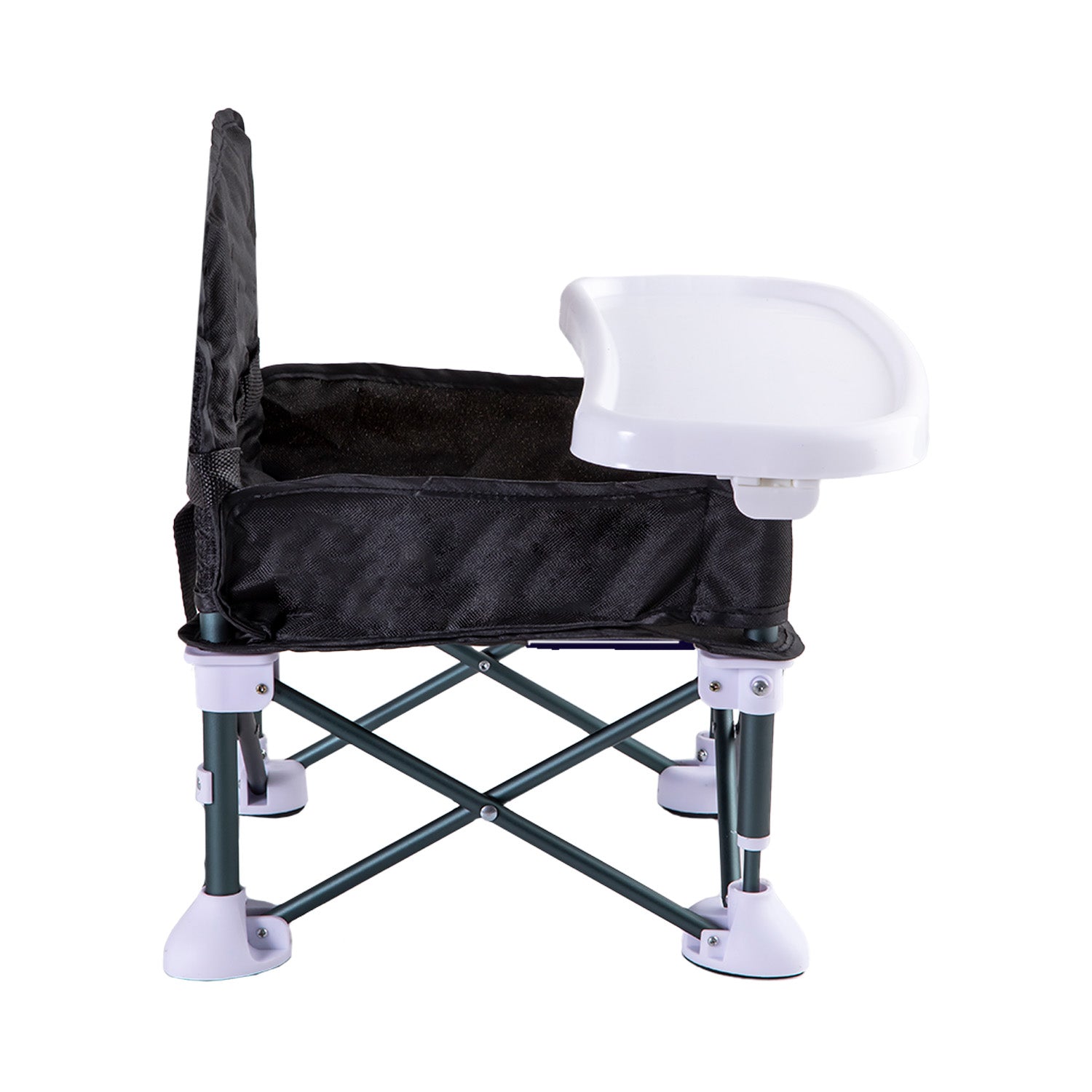 Silla de Comer Plegable Camping XT01 Negro