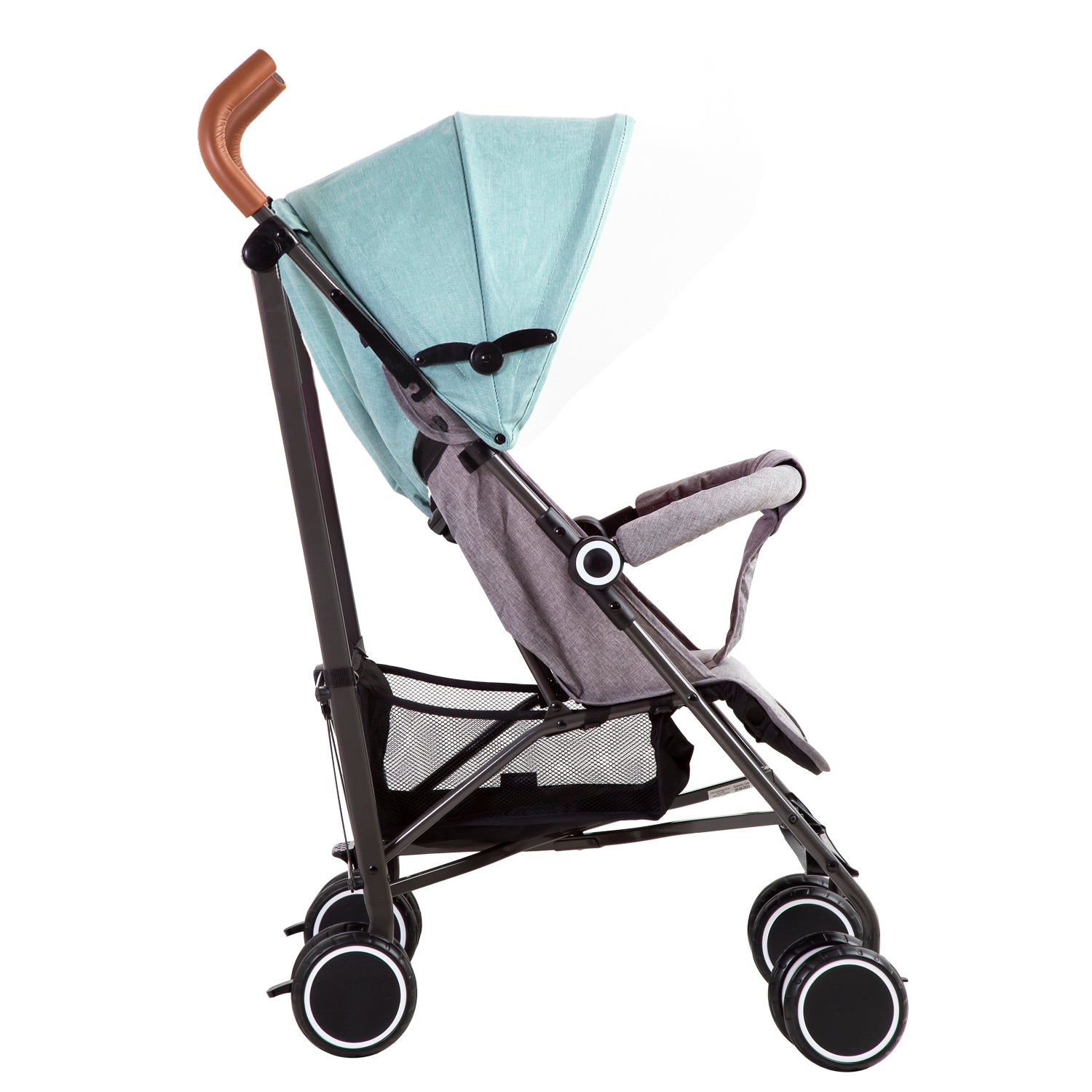 Coche Paragua Clap Melange Verde