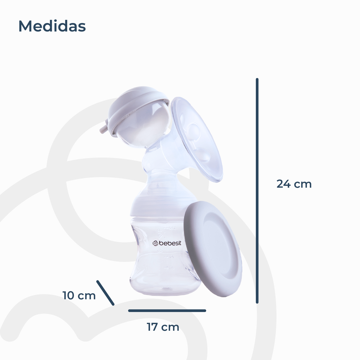 Sacaleche Extractor Leche Materna Eléctrico Doble