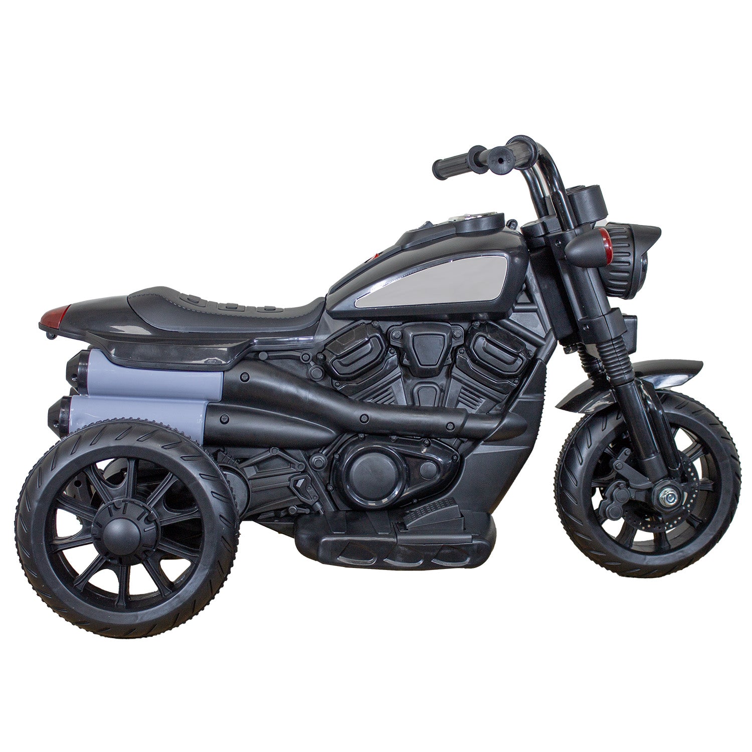 Trimoto ChopperHarley 2.0 Niños Infantil 6V a Batería Negra