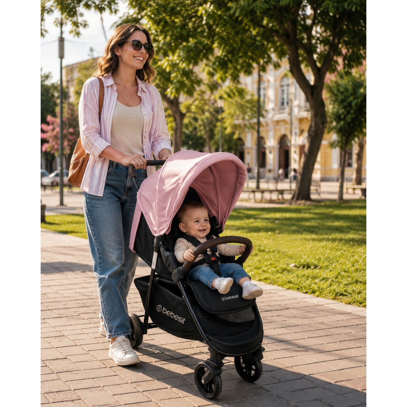 Coche Travel System Elora Rosado