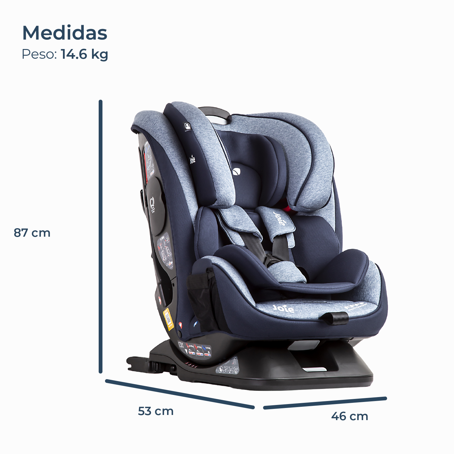 Silla de Auto Convertible Every Stage FX Azul