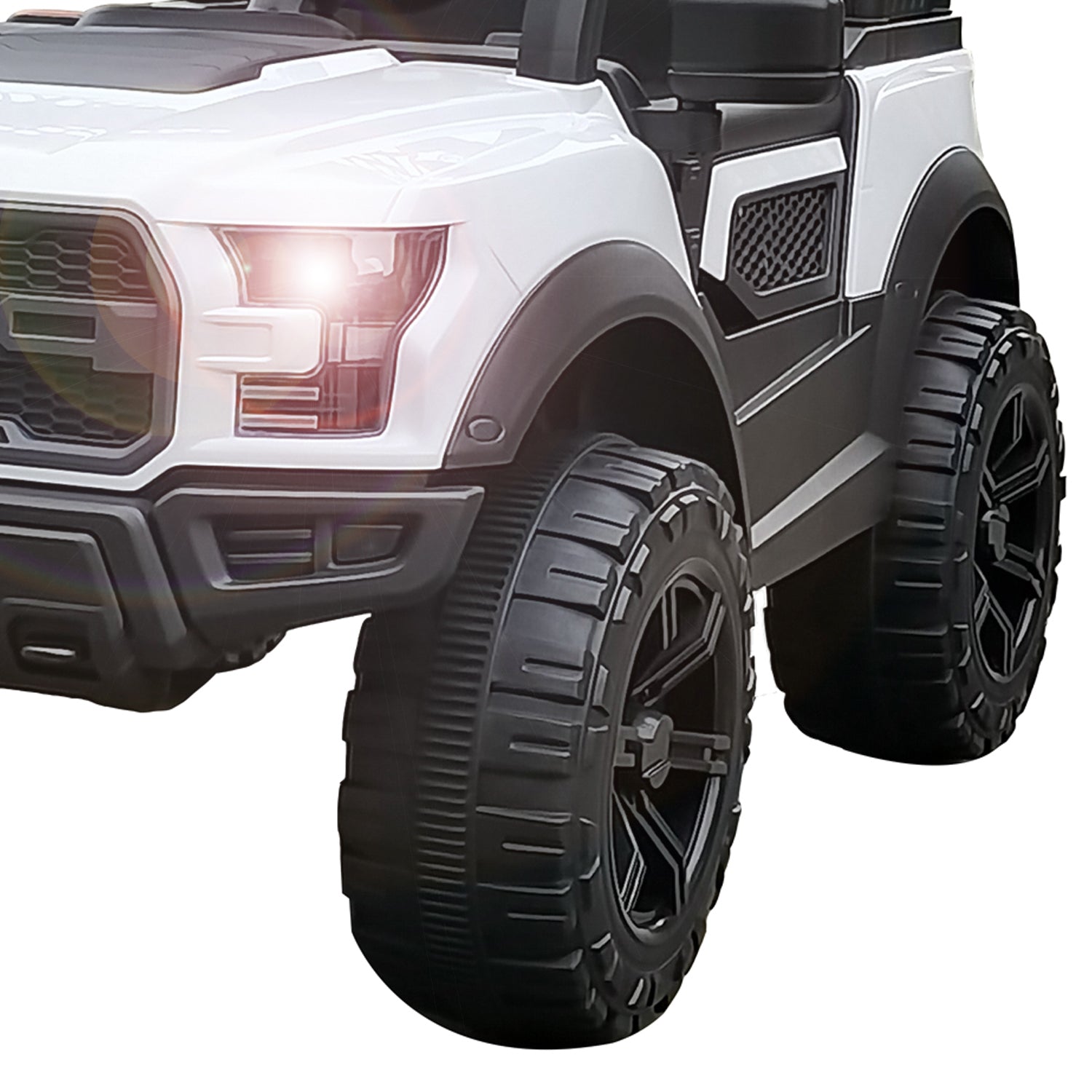 Camioneta Eléctrica FullExpedition Niño Niño Infantil Blanco