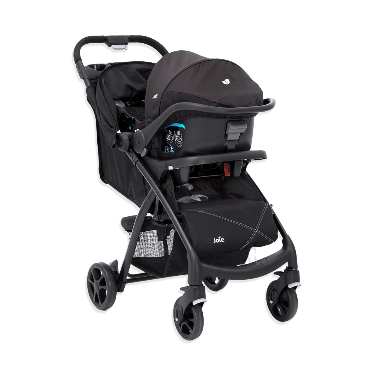 Coche Travel System Muze LX Universal Black