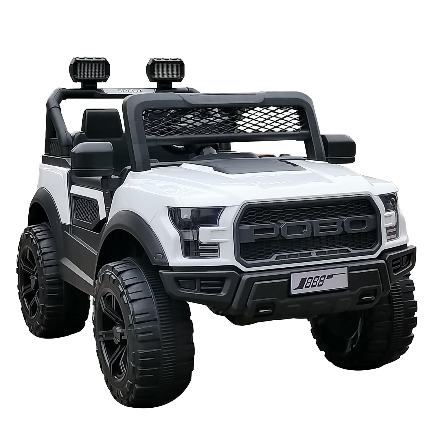 Camioneta Eléctrica FullExpedition Niño Niño Infantil Blanco