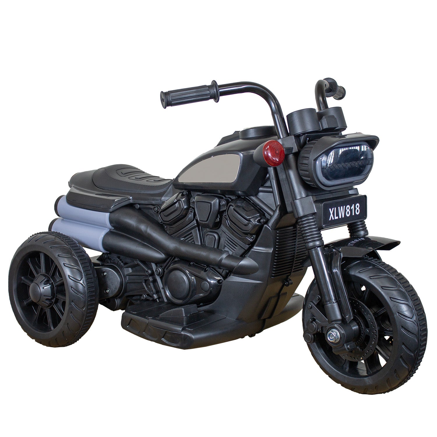 Trimoto ChopperHarley 2.0 Niños Infantil 6V a Batería Negra