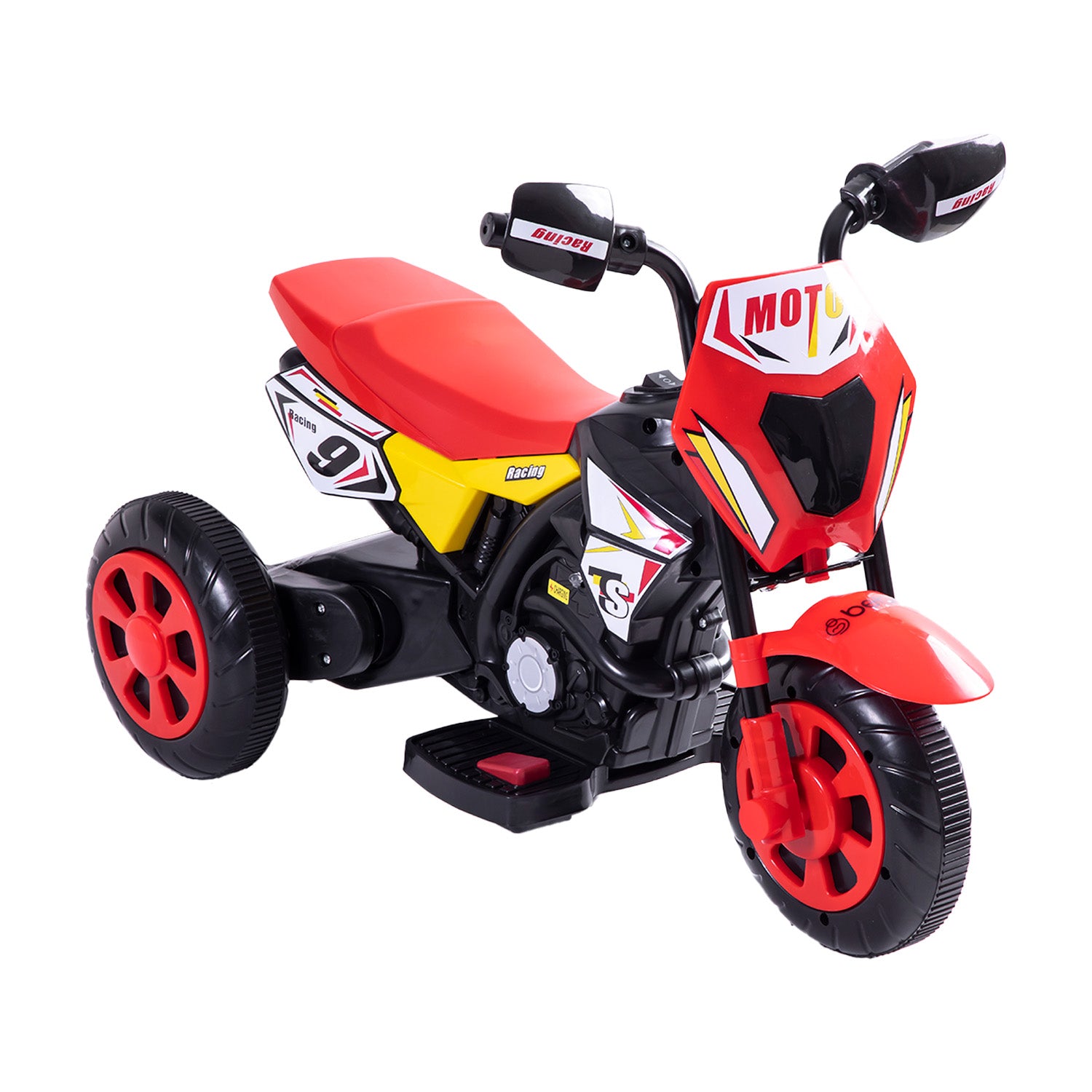 Moto Eléctrica Cross Rojo Bebesit
