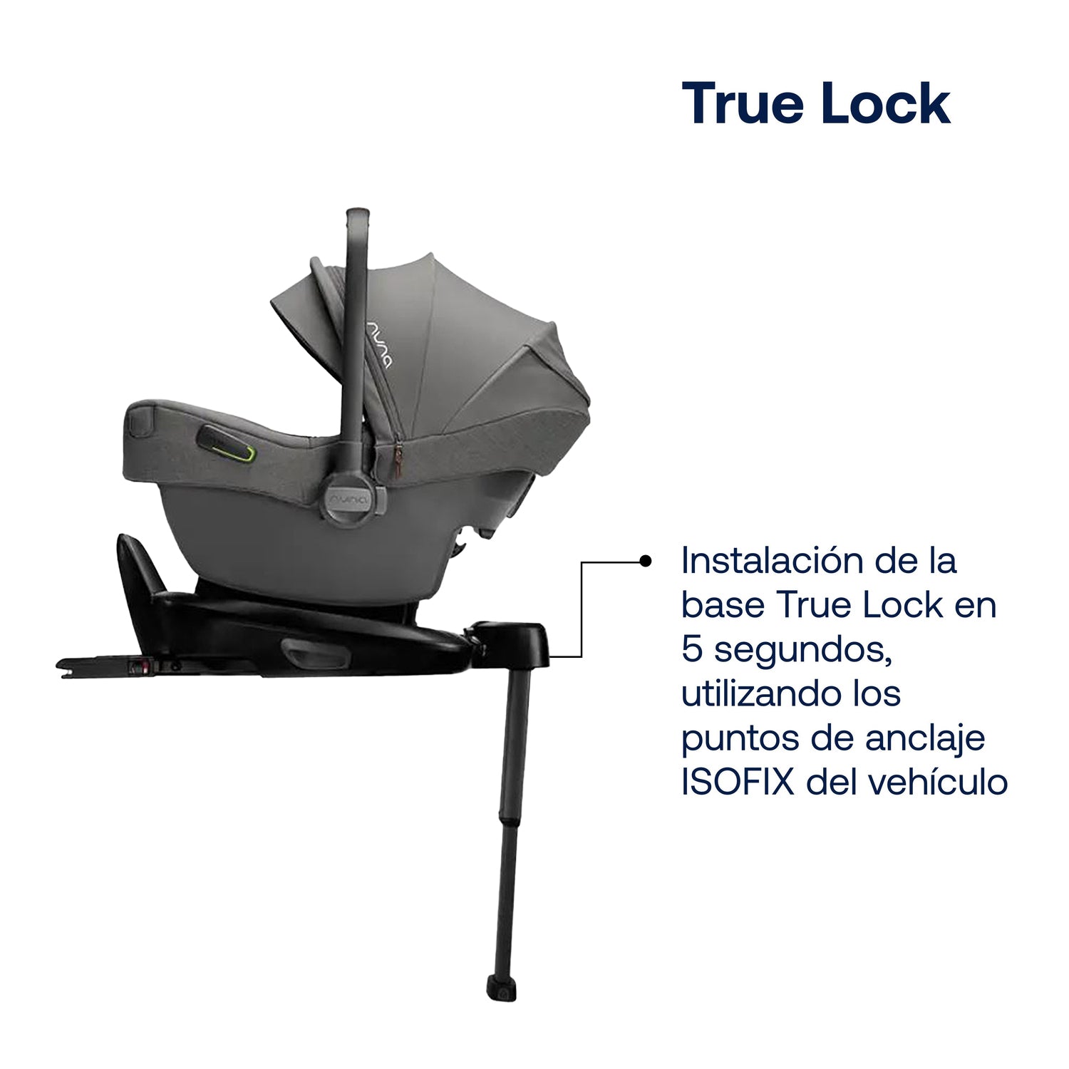 Silla de Auto Pipa Next Granite Nuna