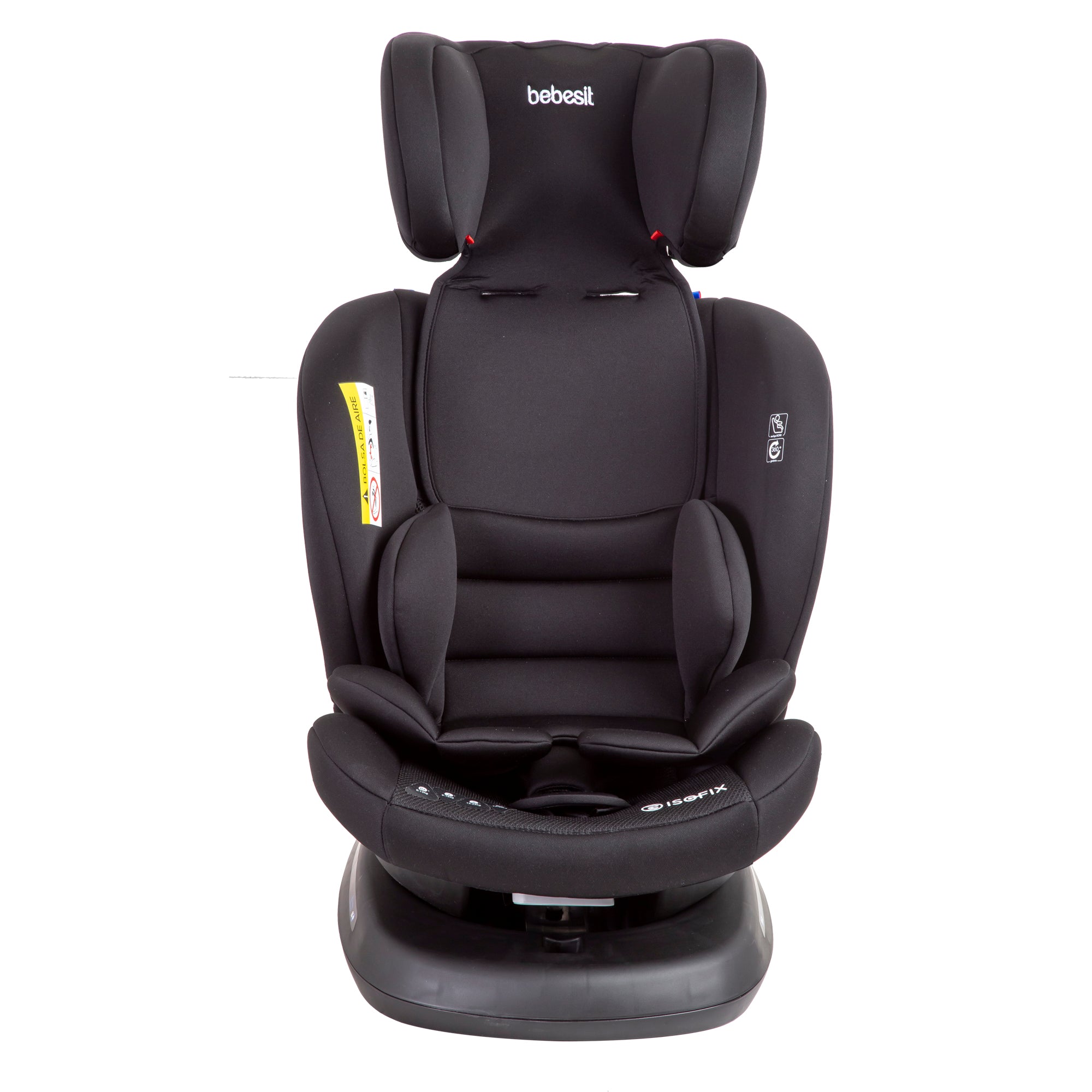 Silla de Auto Convertible Supra 360° Negra