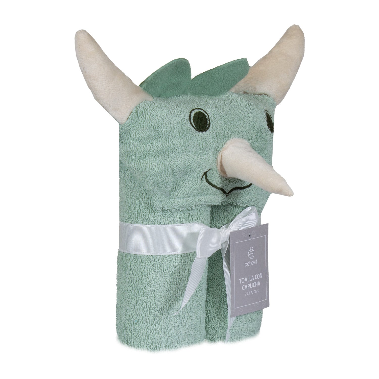 Toalla Capucha Dinosaurio Bebesit