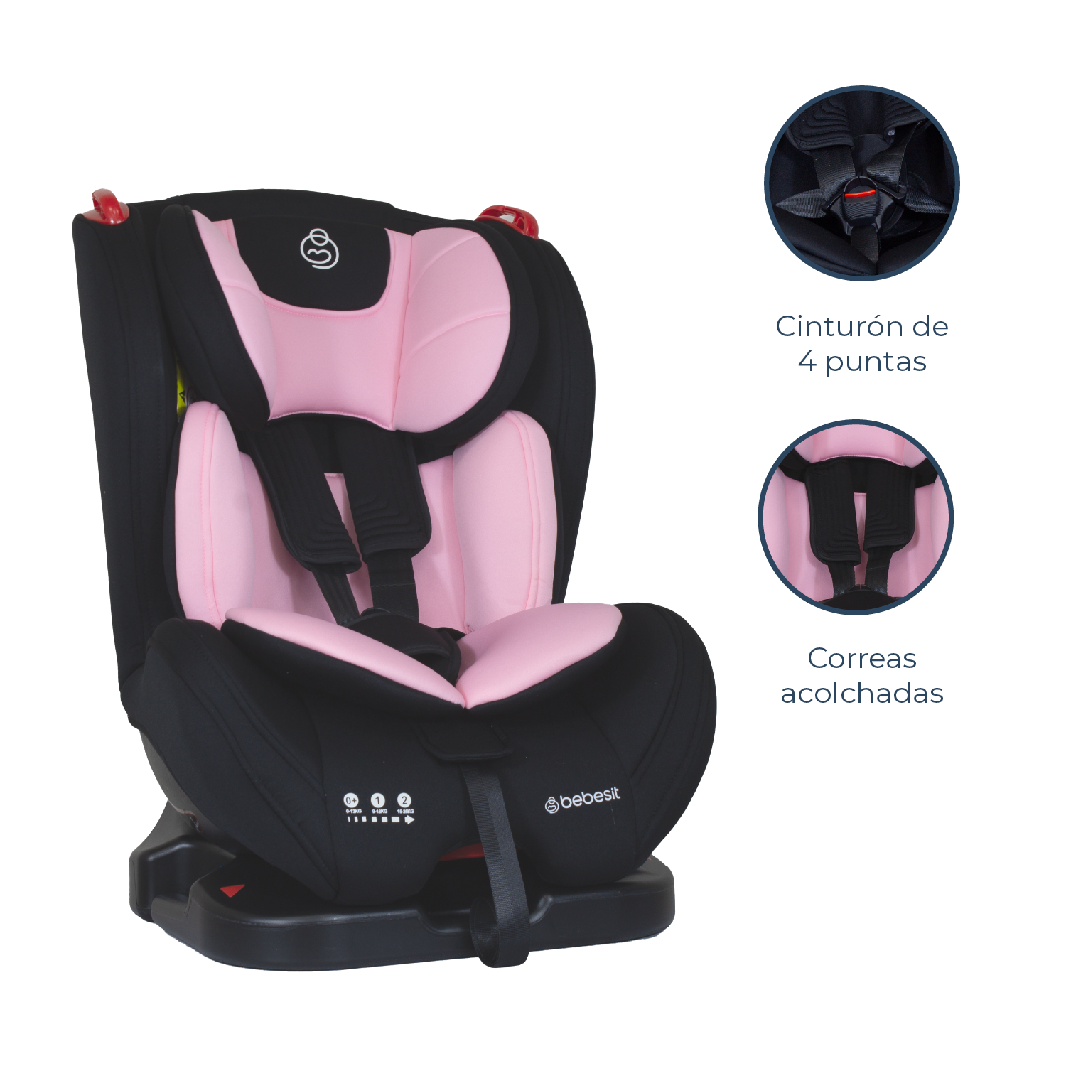 Silla de Auto Convertible Ara Next Rosa