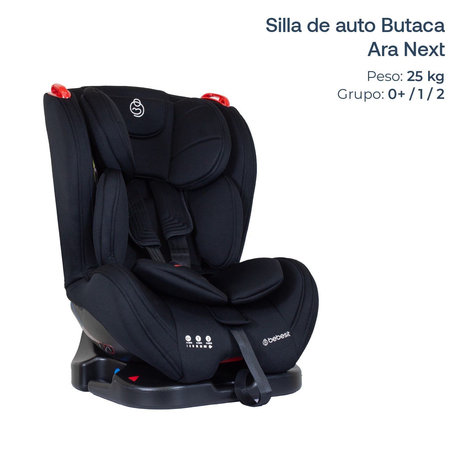 Silla de Auto Convertible Ara Next Negro