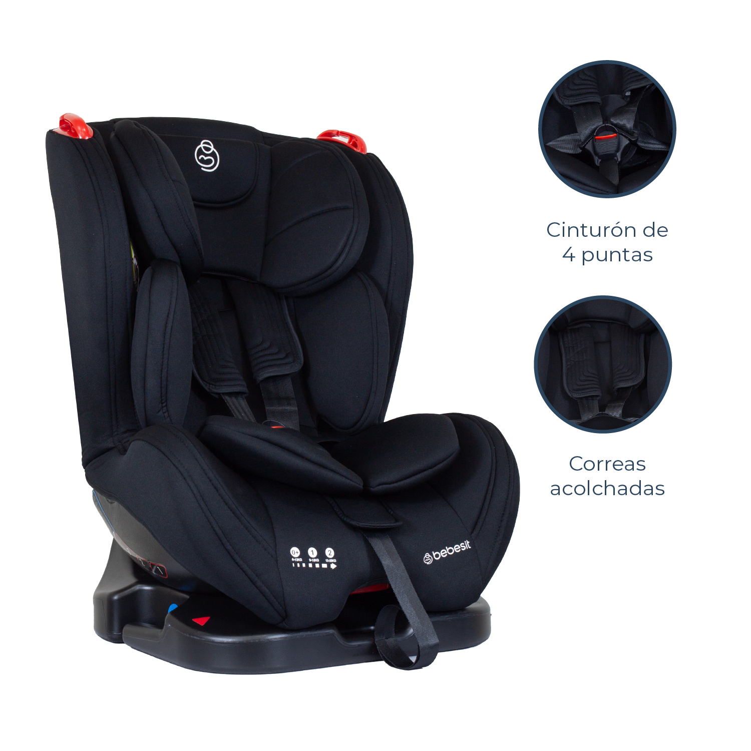 Silla de Auto Convertible Ara Next Negro