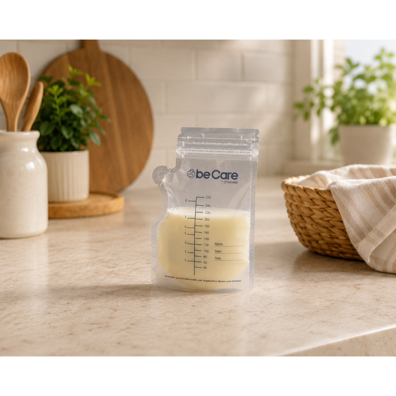 Pack 30 Bolsas Para almacenar Leche Materna 200 Ml Bebesit