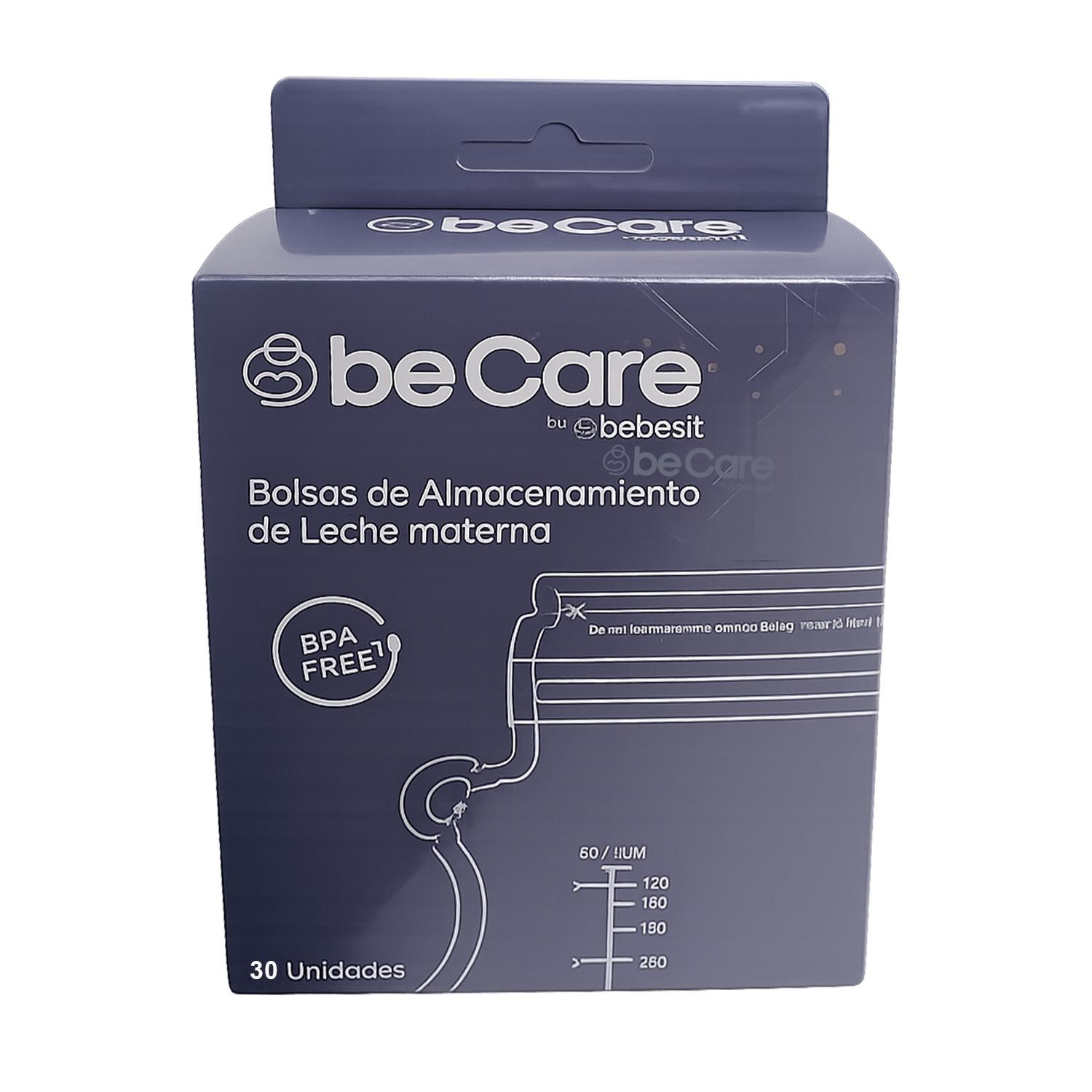 Pack 30 Bolsas Para almacenar Leche Materna 200 Ml Bebesit