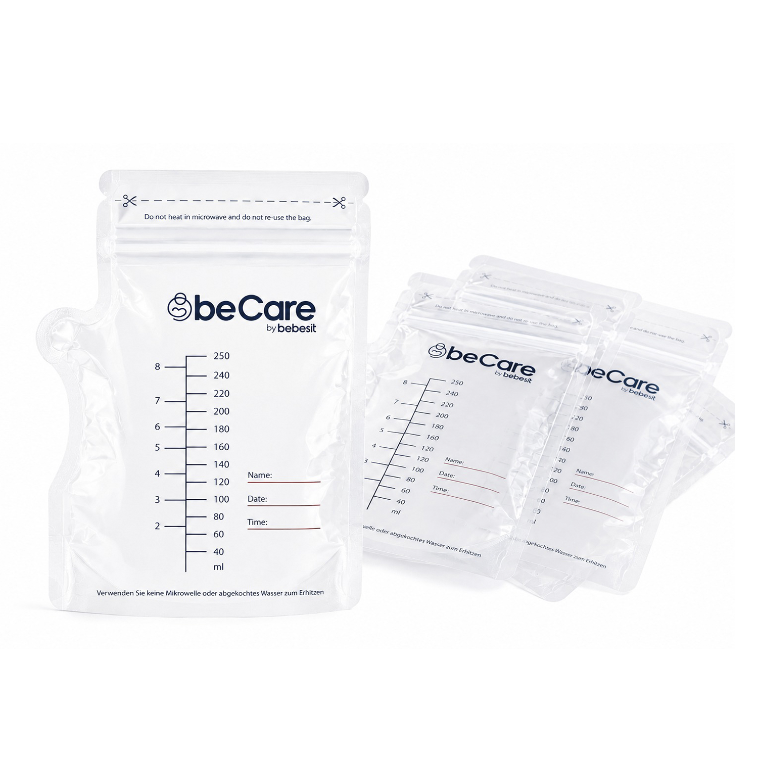 Pack 30 Bolsas Para almacenar Leche Materna 200 Ml Bebesit