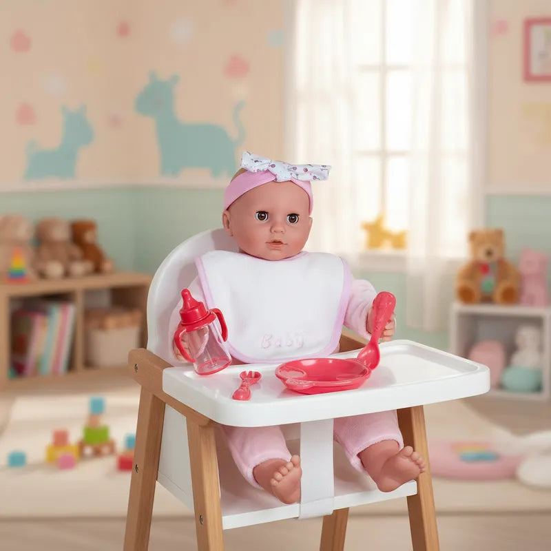 Muñeca Bebe Luna 42cm con accesorios