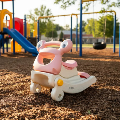 Balancin Resbalin Tobogan 2en1 Rosa