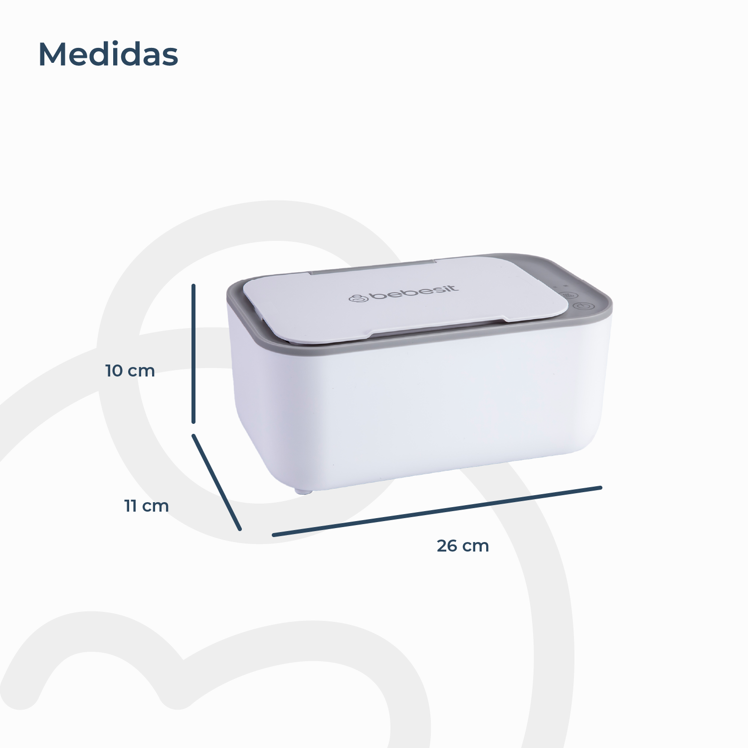 Calentador Eléctrico de Toallas Húmedas Wipes Bebesit