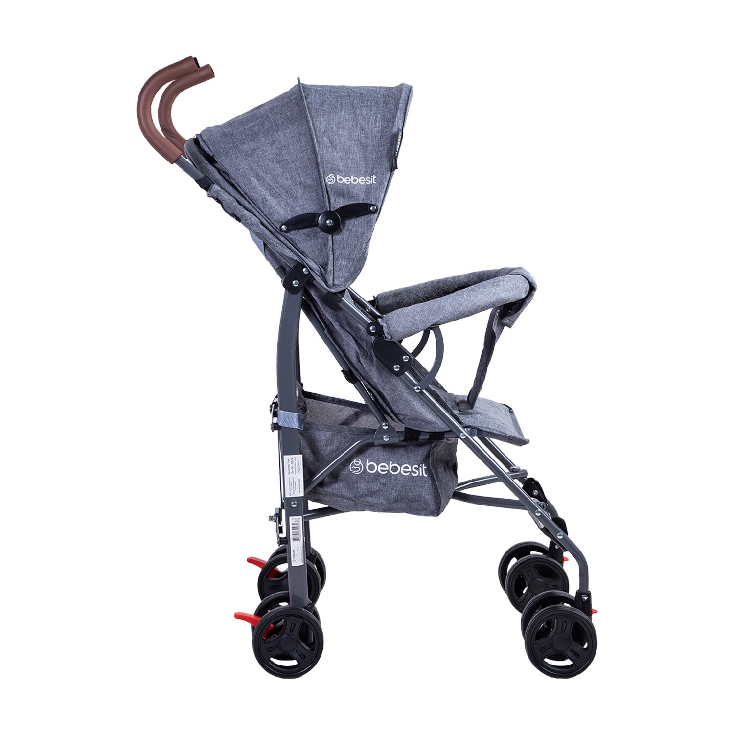 Coche Paragua Plegable Fun SX Gris