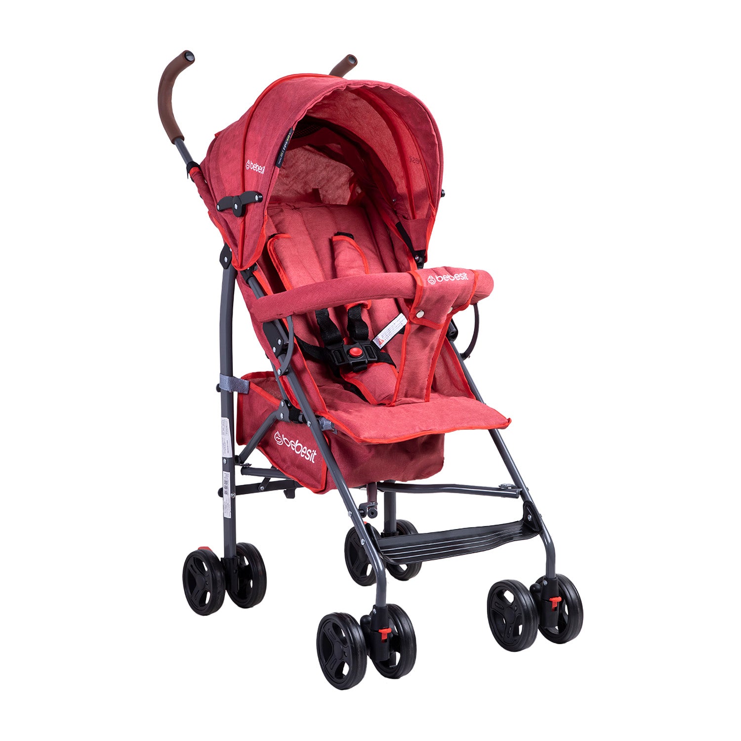 Coche Paragua Plegable Fun SX Rojo