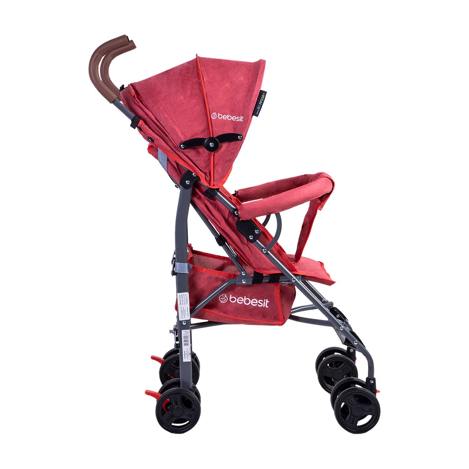 Coche Paragua Plegable Fun SX Rojo