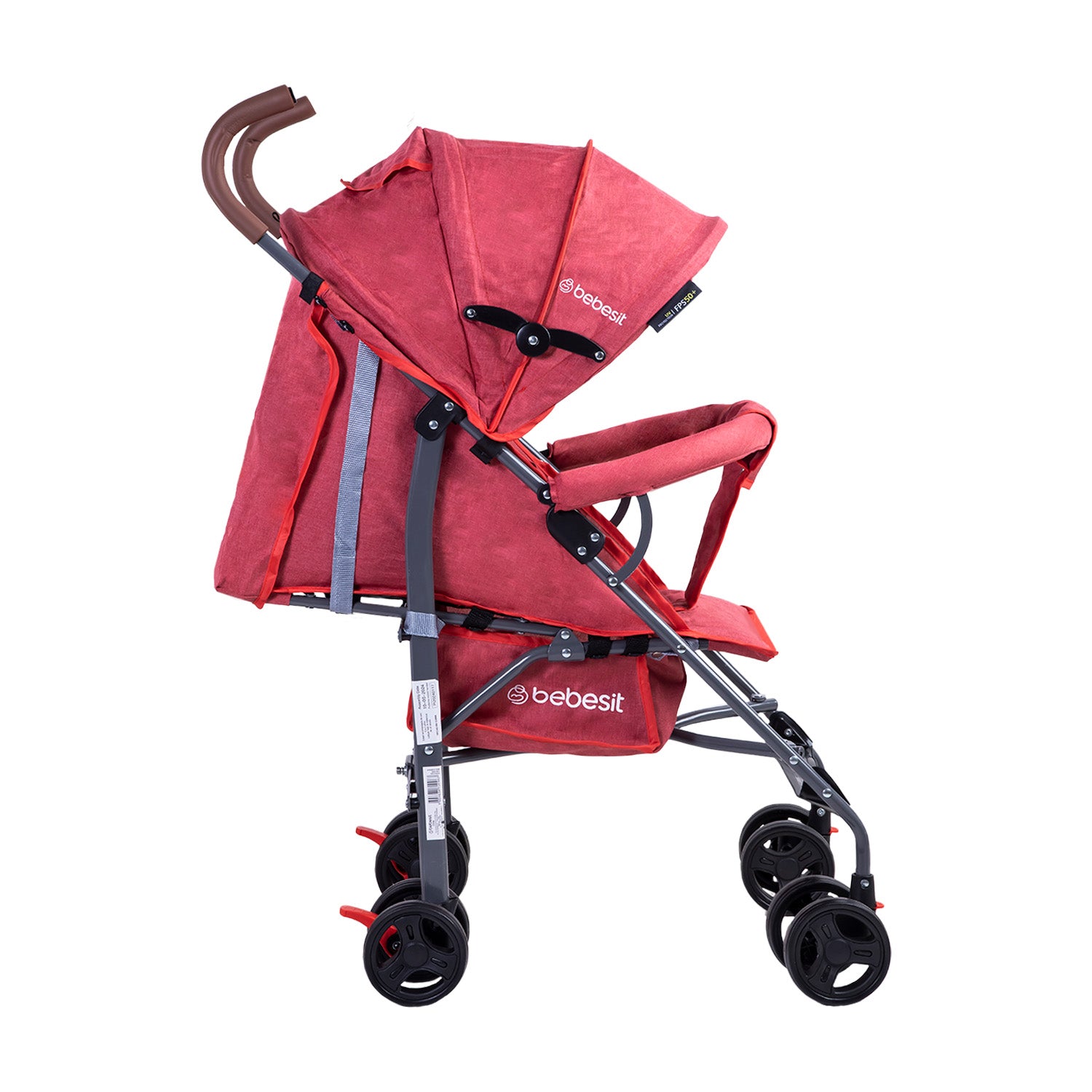 Coche Paragua Plegable Fun SX Rojo