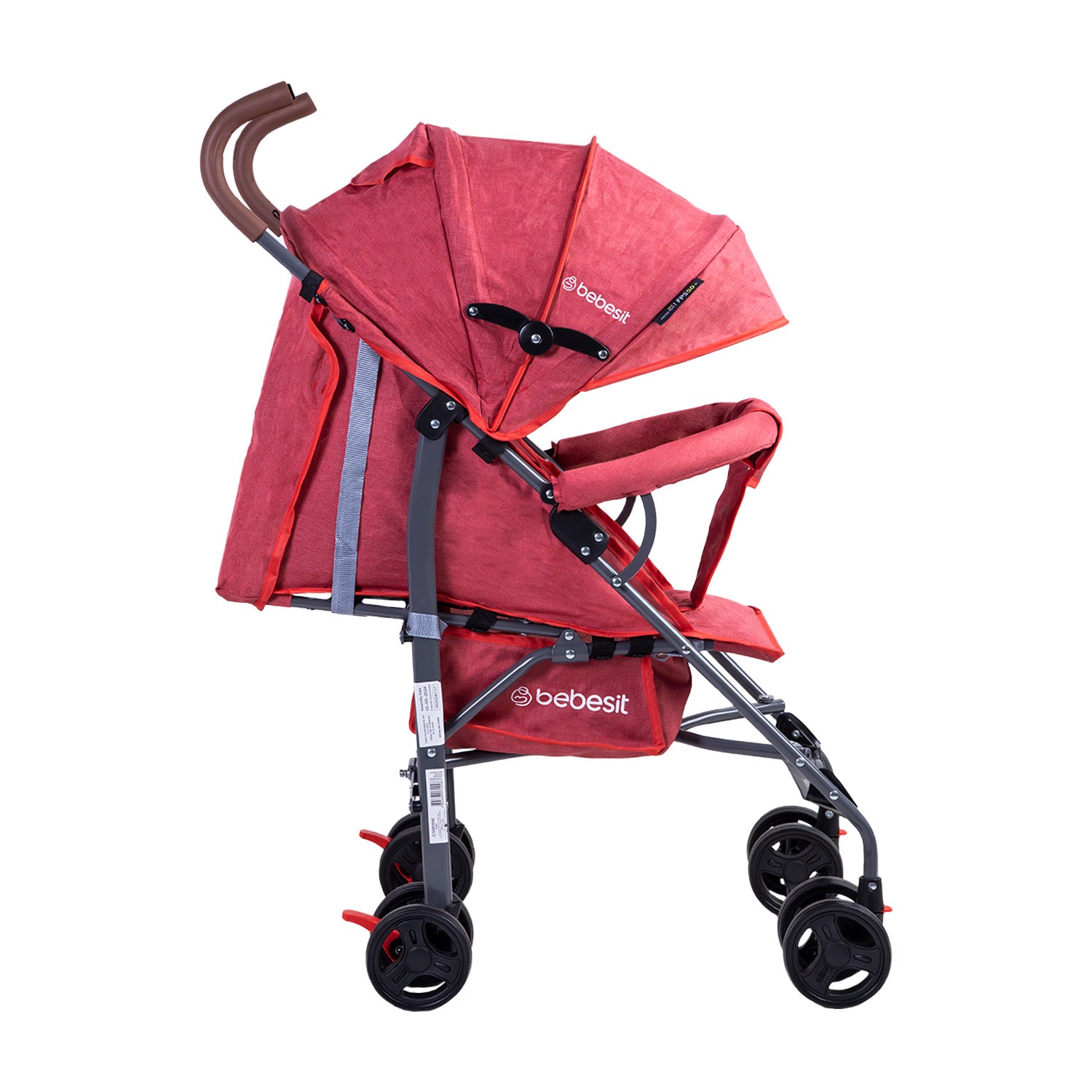 Coche Paragua Plegable Fun SX Rojo