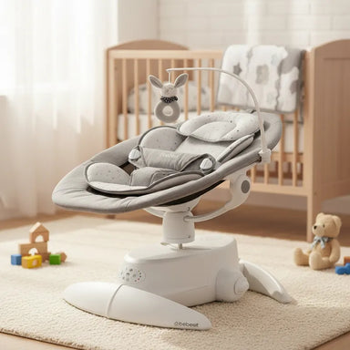 Silla Nido Bouncer 3D Swing Rocker Gris