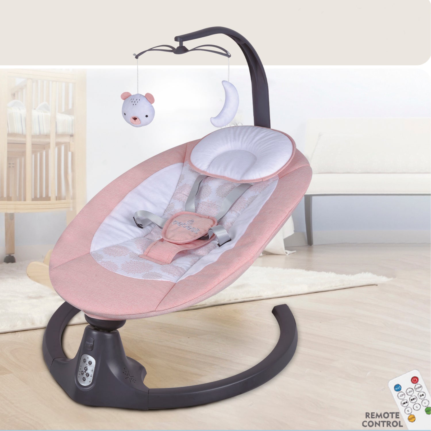 Silla Nido Baby Swing Rosado