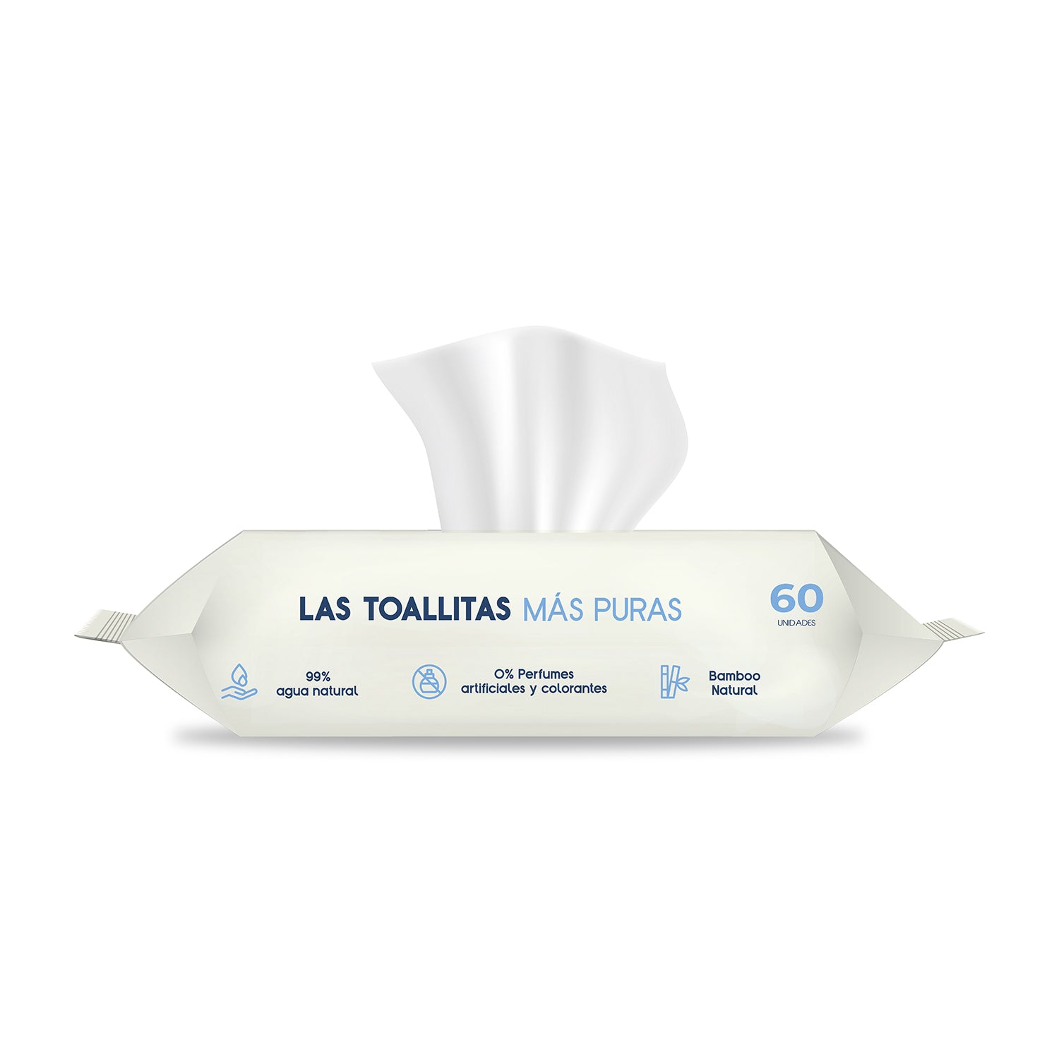 Wipes Toallitas Humedas Pack 4x60 240 unidades BeWater