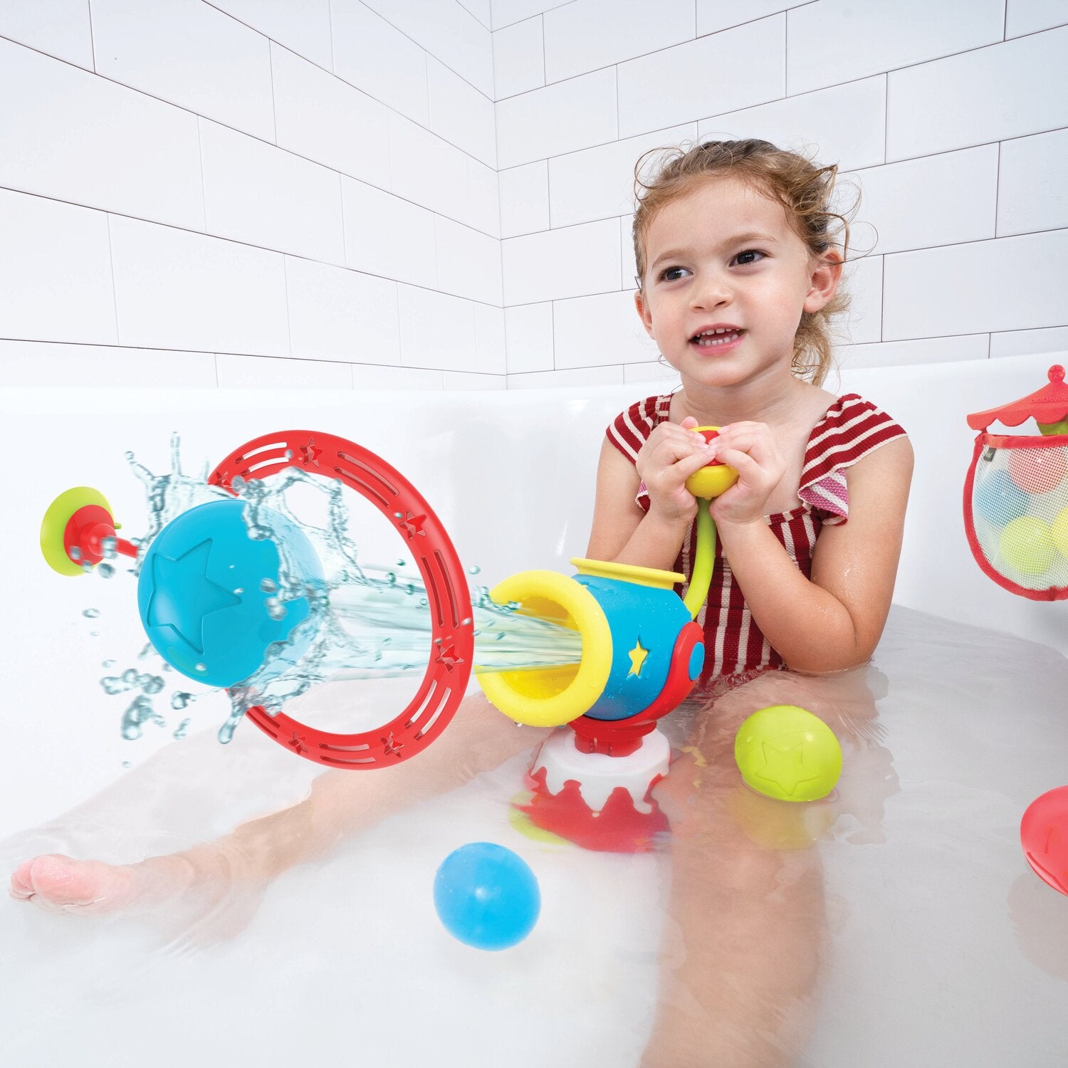 Juego de Baño Grifo Lanzapelotas