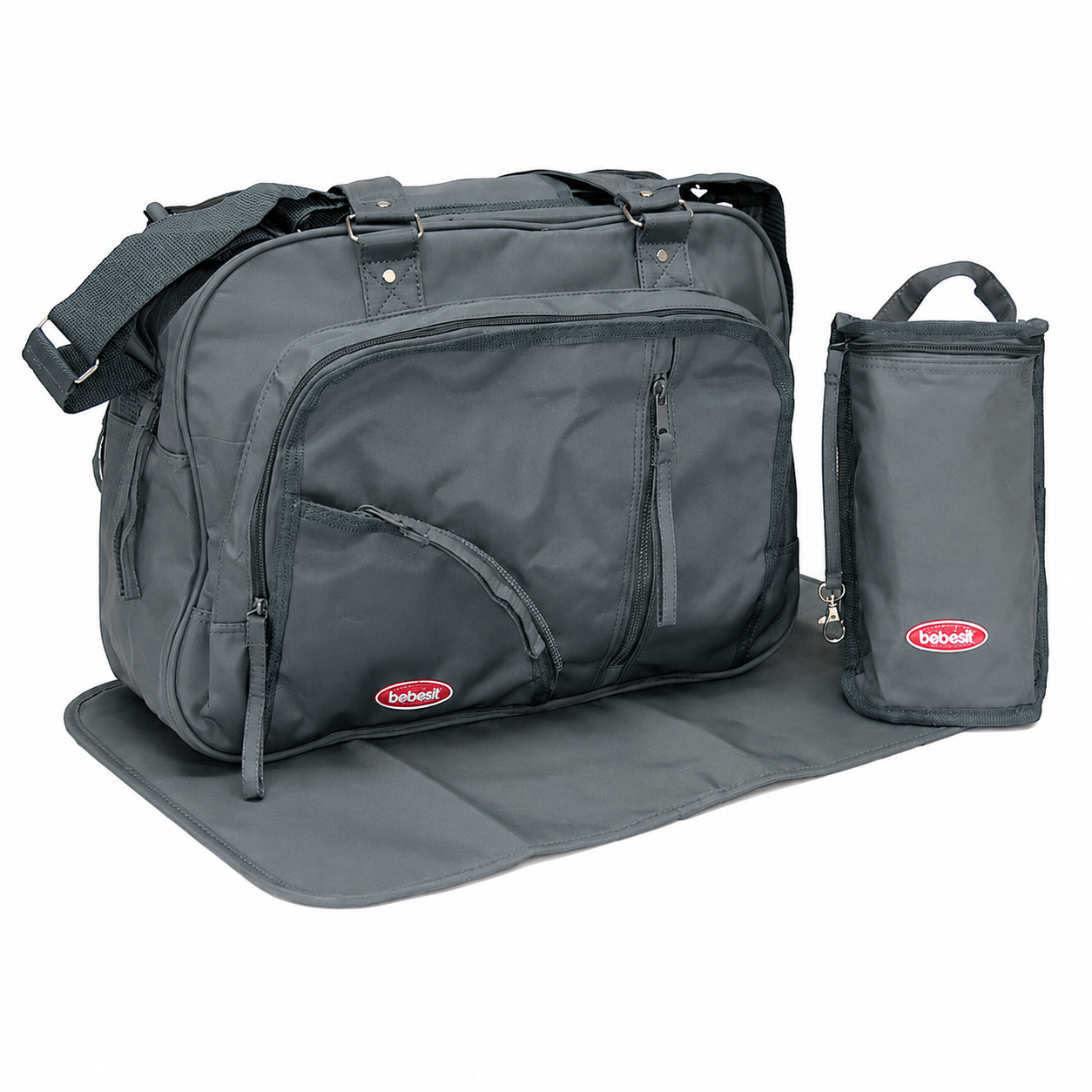 Bolso Pañalero 318 Gris 318G