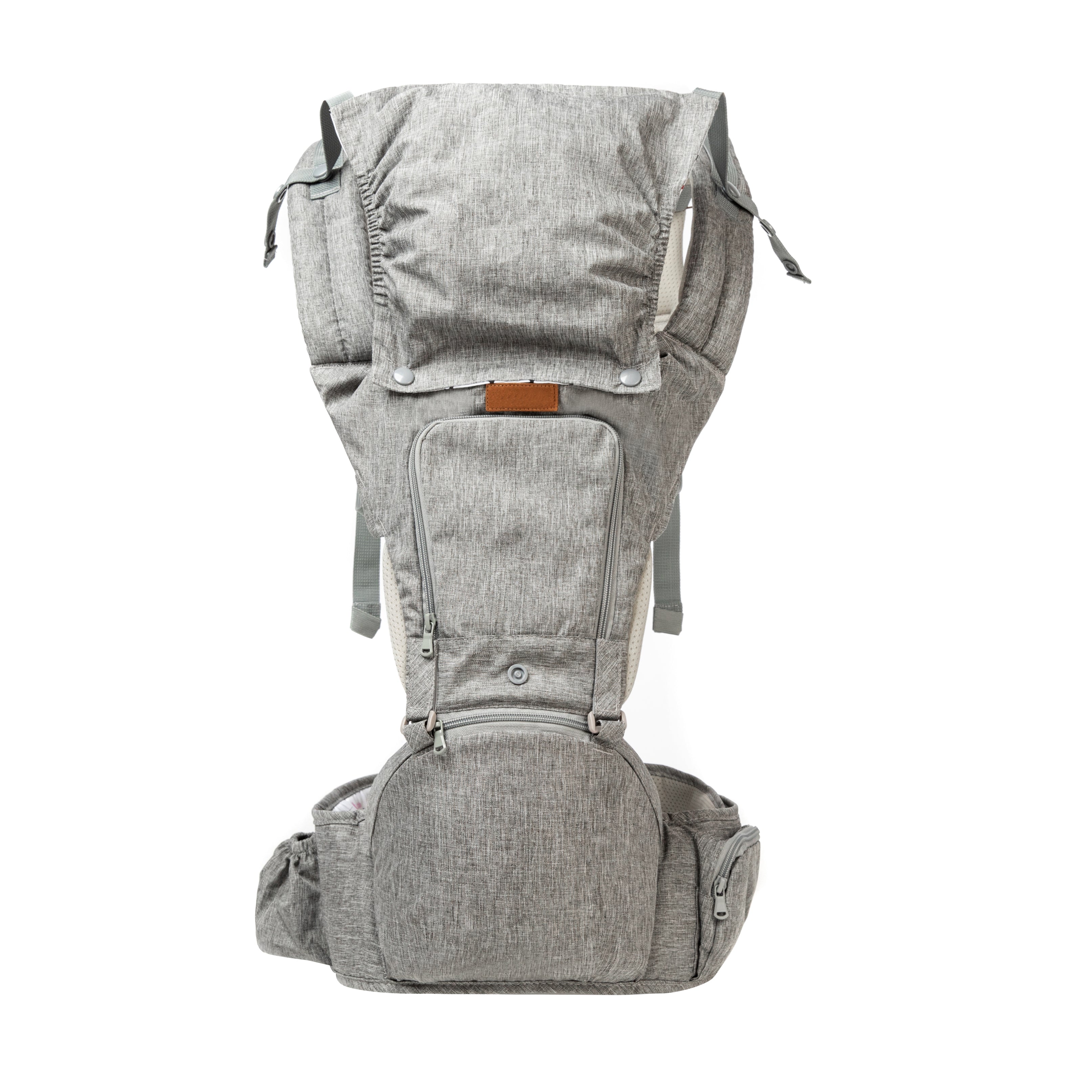 Porta Bebe Arnés con asiento cuidados cadera Hip Seat Gris